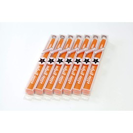 elitegrips TD50C Golf Grips, Set of 7, Wild Orange, No Backline