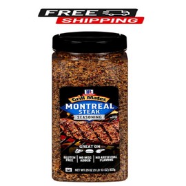 McCormick Grill Mates Montreal Steak Seasoning, 29 oz.