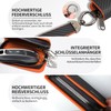 T-carbon Car Key Bag Made of Real Carbon Fibre, Leather