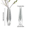 Artloge Mirror Floor Vase Crushed Diamond Silver Bling Centerpiece 33.6