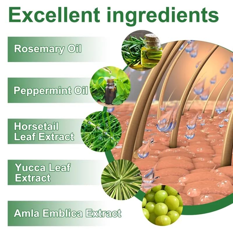 Aceite de Romero para El Cabello,30ml Rosemary Oil for Hair