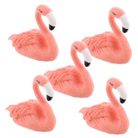 Baluue Beginner-friendly Nail Art Stand Flamingo Model for Hand Nail Practice Plastic Paint Stand