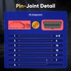 Autel 7 Pin OBD1 to OBD2 Adapter Cable for Ford,