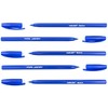 Eziglide Ballpoint Blue Pen, Pack of 10 Ballpoint Pens, Smooth