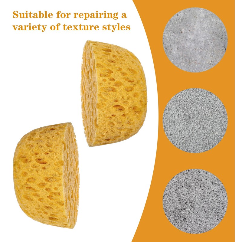 2 Pcs Sponge for Painting, Knockdown Texture Sponge Large Size,