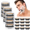 24Pcs ProGlide Razor Blades Refills with Dual Lubrication Strip -Precision