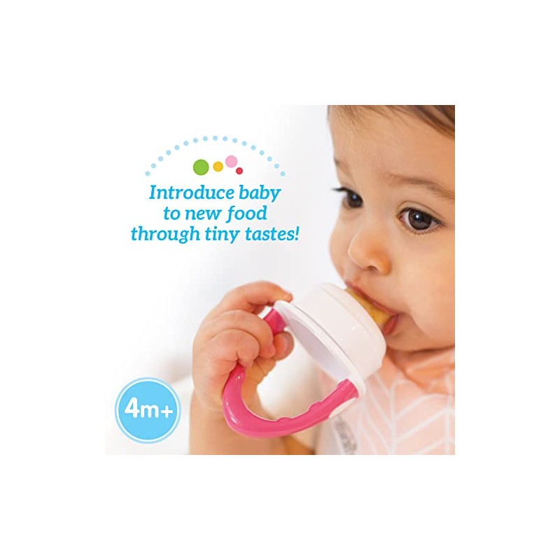 Dr. Brown's Fresh First Silicone Feeder, Mint & Grey, 2