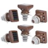 6PCS 20LED Solar String Lights Waterproof Wine Bottle Cork Lamp
