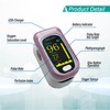 Pulse Oximeter Fingertip Rechargeable, Pulse Oximeter and Oxygen Monitor with
