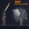 Mudder 6 Pcs Rechargeable LED Work Light with Magnetic Base