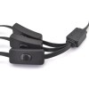 iKKEGOL 3 way obd2 all 16 Pins wired obd splitter