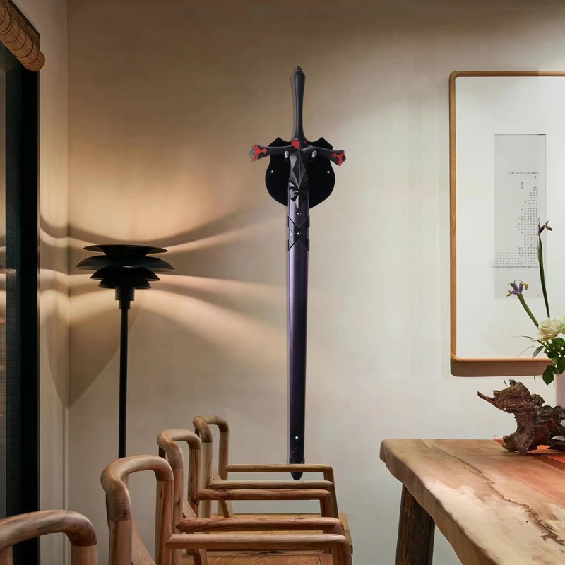 ERMMZHZW Sword Hanger,Sword Wall Mount,Axe Holder,Acrylic sword display stand,The sword