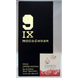 ROCAWEAR IX GOLD LIMITED EDITION 3.4 oz  EDT MEN HTF   **GENUINE & NEVER USED**