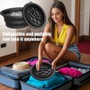 Silicone Face Bowl for Ice with Built-In Icetray, Collapsible Face