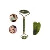 Rodillo De Jade Y Gua Sha Espátula Jade Facial En