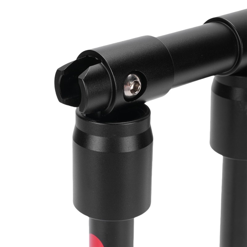 MechKit Folding Bike Handlebar, 90 Degree Foldable Aluminum Alloy Quick