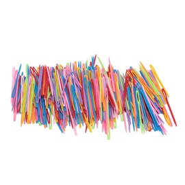 1000PCS Large Eye Plastic Sewing Needles Yarn Needles Weaving Needles Embroidery Needles for DIY Sewing Handcrafted Crafts