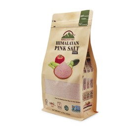 Himalayan Chef Pink Himalayan Salt - Natural Fine Grain - 3 Pound (6 x 0.5 Pound Bags)