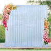Baby Blue Chiffon Backdrop Wedding Photo Backdrop 10x10ft Sheer Backdrop