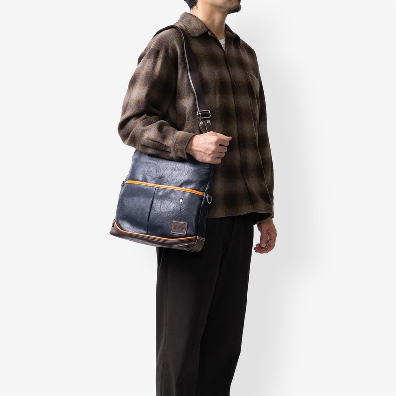 [Mustache] MOUSTACHE Shoulder Bag VMR-5696, navy