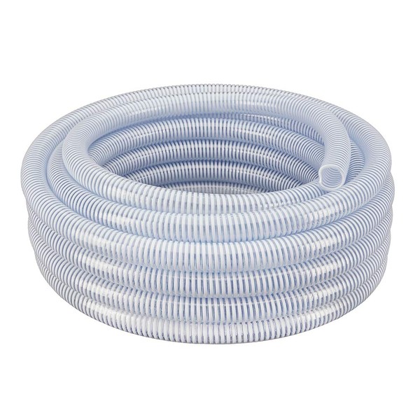2" Dia x 25 ft HydroMaxx Clear Flexible PVC Suction