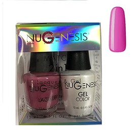 Nugenesis Matching Gel Lacquer Combo Polish | NU 82 Pretty in Pink