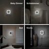 YUNLEX Night Light Socket with Twilight Sensor, Pack of 2