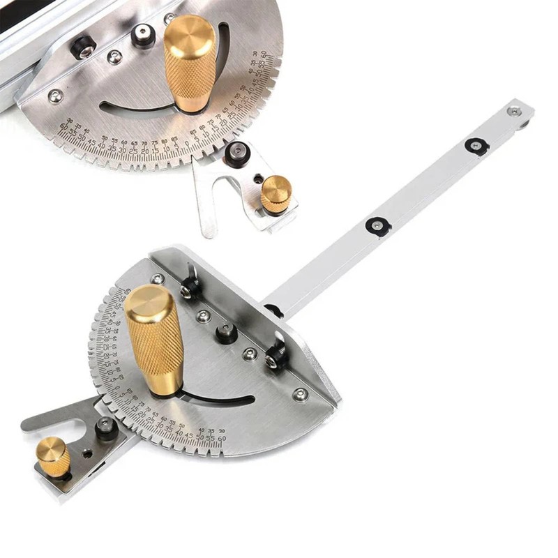 JCFANTS Table Saw Miter Gauge, Aluminum Alloy Miter Bar, 27