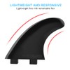 Tri Fin Thruster Set Nylon Plastic Surfboard Fins FCS Single