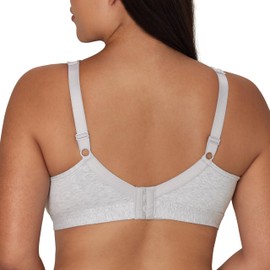 Playtex Women's 18 Hour Ultimate Lift Support Wire Free US474C Bra, Grey Heather, 38B