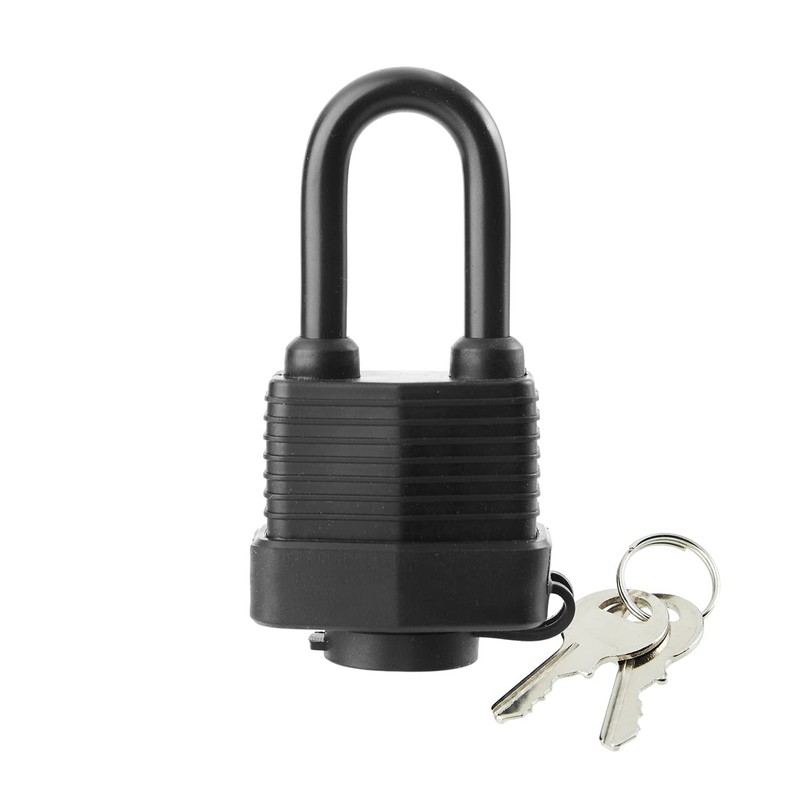 SafiSwords Waterproof Padlocks Keyed Alike for Outdoor use, Covered Heavy