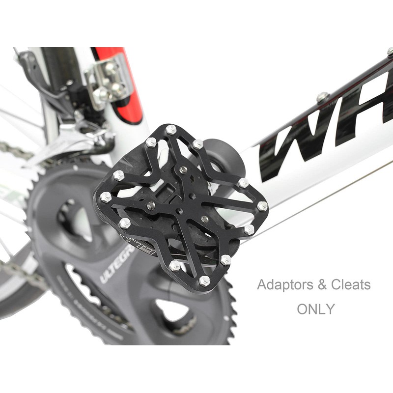 CyclingDeal Compatible with Look Delta Bicycle Cleats with Clipless Pedal