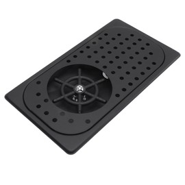 Diydeg Pitcher Rinser, Stainless Steel Countertop Cup Washer Spray Rinser, Glass Rinser with Multi Angle Outlet Water, Drain and Drip Tray, Hose, for Home Kitchen Hotel Cafe (2)