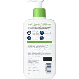  CeraVe Hydrating Cleanser, 12 oz.