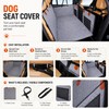 Dog Car Seat Cover for Travel – Waterproof Back Seat