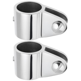 OTOTEC Pack of 2 Bimini Top Jaw Sliders 316 Stainless Steel Bimini Canopy Fitting Jaw Slider Hinge Marine Jaw Slider for Boats Yachts (1 Inch Inner Diameter)