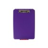 Dexas Slimcase Storage Clipboard, Purple