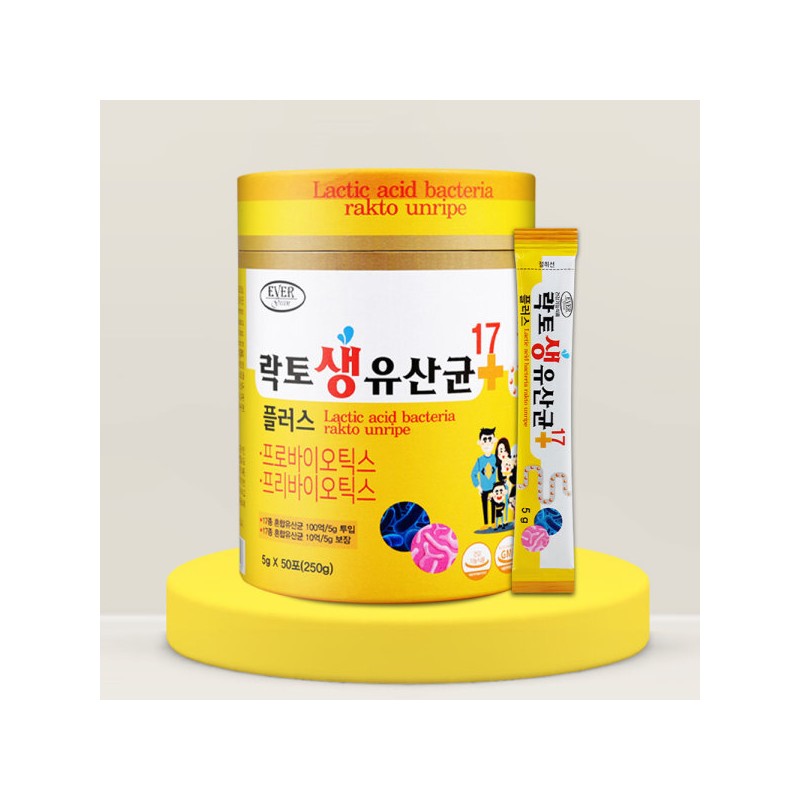 Sejong Biopharm Evergreen Lactobacillus 17 Plus 5g x 50 packets