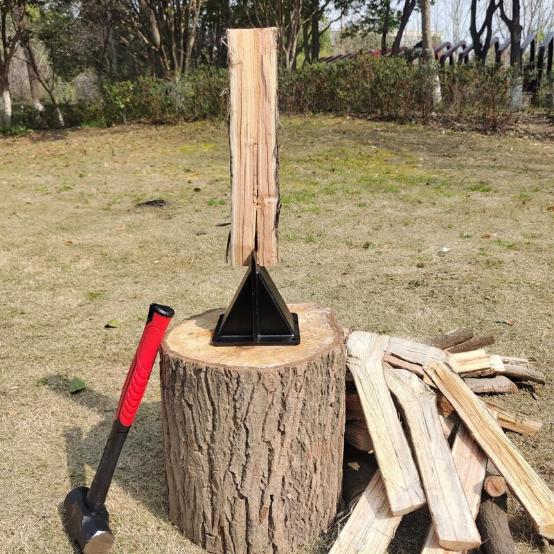 JINHAN Firewood Kindling Log Splitter - No Axe! 5.1 Inch