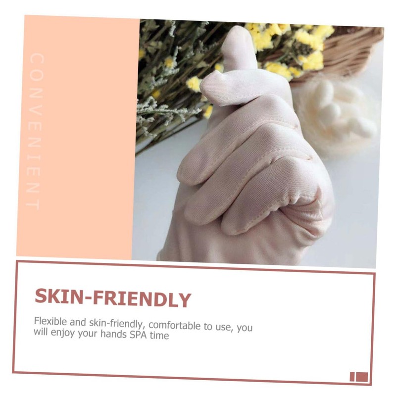 TOVINANNA Silk Lotion Gloves Skin Moisturizing Gloves Multi-functional Beauty Care