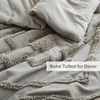Oli Anderson Boho Tufted Comforter Set Queen Size, 3 Pcs