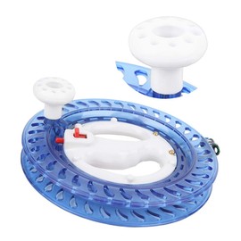 Pincushion Hand Reel Reel Rotating line Winding Kite line Kite Flying Hand Fishing Boat Fishing Flying Tool 450m(Blue)