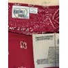 Ultra Pink bandana skirt wrap red paisley medium 28 inch