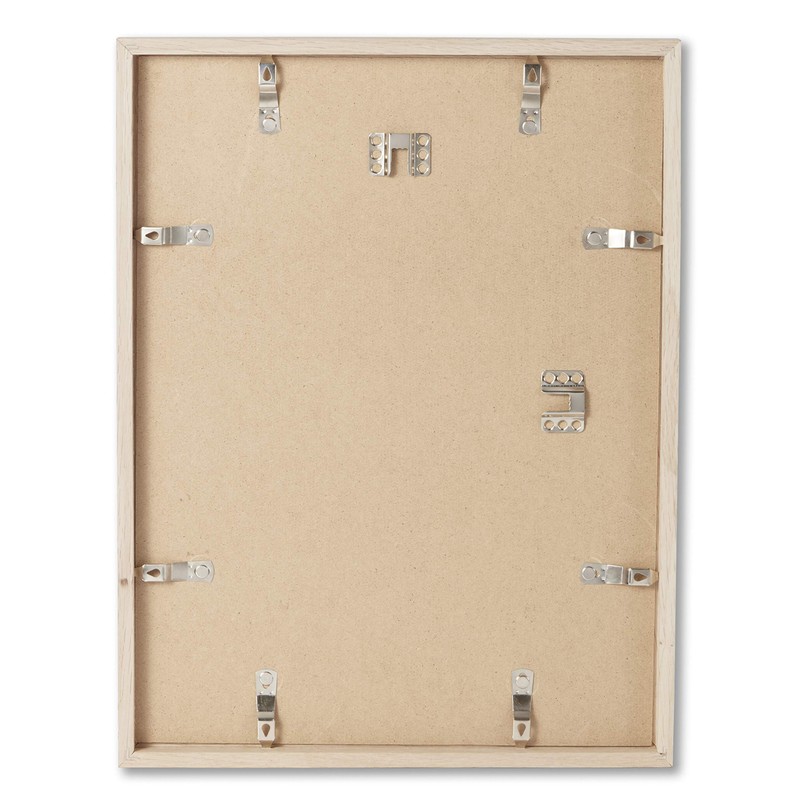 (11x14 in | 28x36 cm) Natural Solid Oak Wood Picture