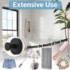 2 Pcs Suction Cup Hooks for Shower,Shower Hooks Waterproof Rustproof