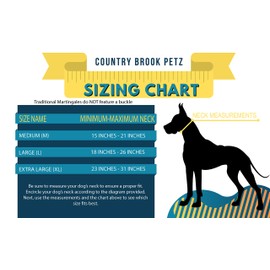 Country Brook Petz - Clovers in The Wind Martingale Dog Collar - Irish Pride Collection with 1 Lucky Design (1 1/2 Inch, Extra Large)