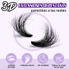 Extensiones De Pestañas Kit 3d Gruesas Individuales B&q