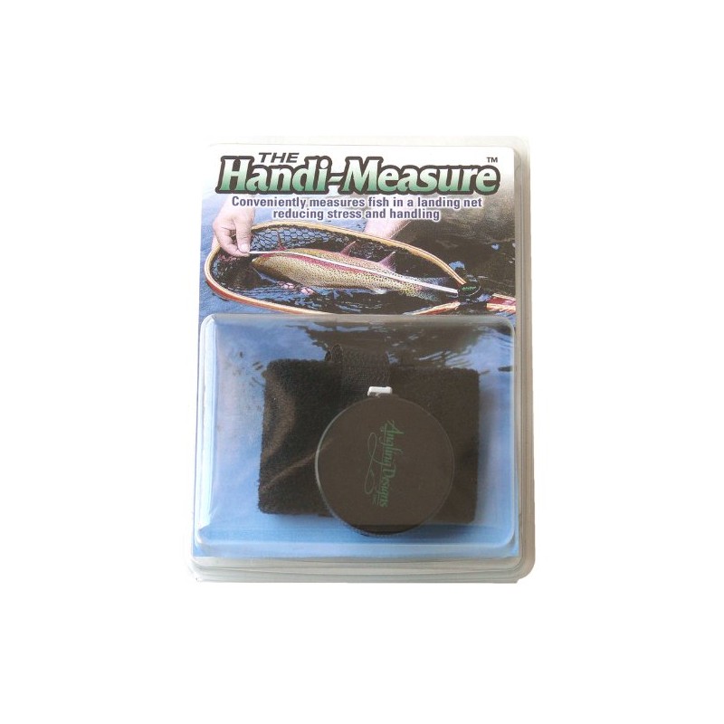 Angling Designs Handi-Measure Tape Measure Attaches to Fly Fishing Nets