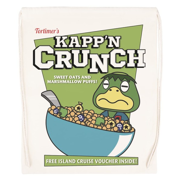Vendax Kappn Crunch! Beige Gym Bag with Drawstring Gym Bag