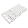 Wardrobe Partition Board Storage Extendable Rod Space Saving Layered Partition